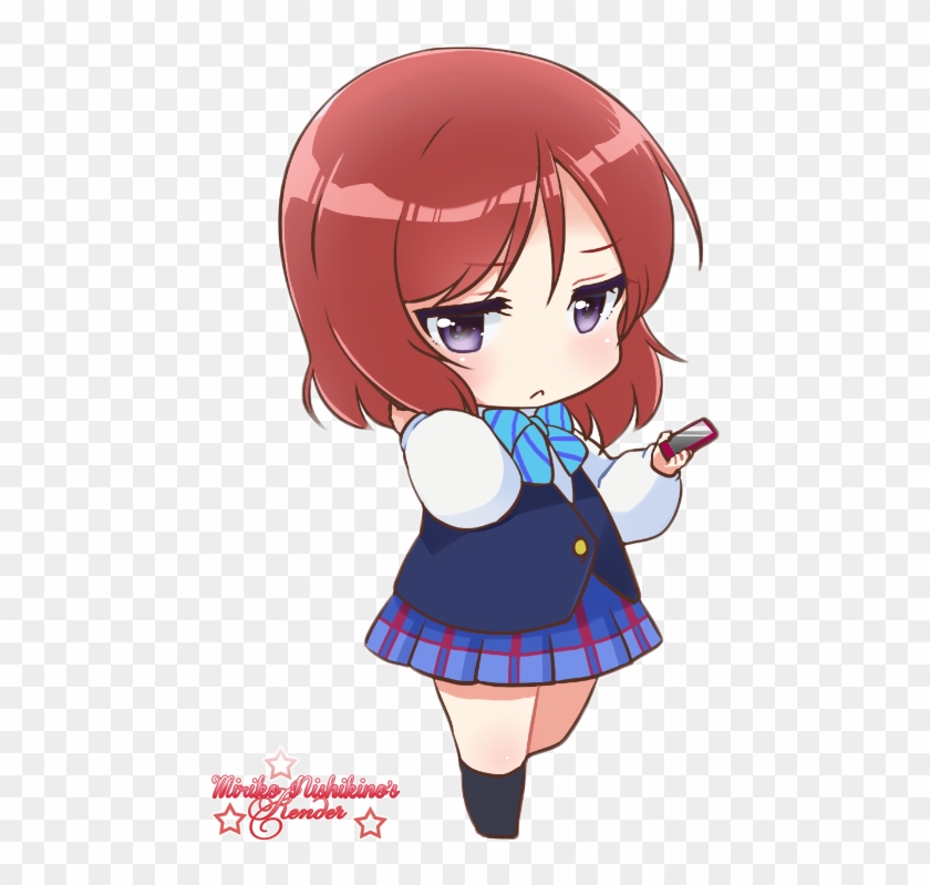 Maki Nishikino Chibi By Mii-akikawa - Love Live Maki Chibi #1209443