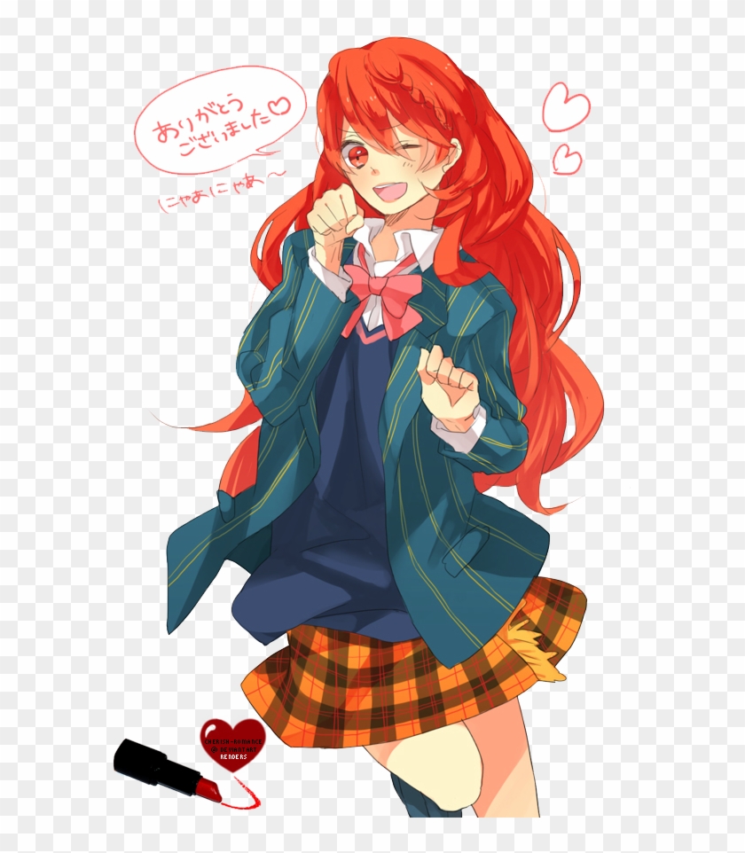 Girl red anime haired The Greatest