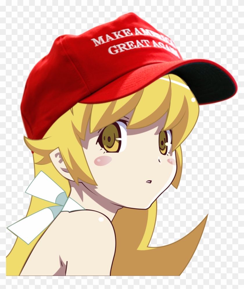 503kib, 1071x1228, Shinobu - Anime Girl With Maga Hat #1209547