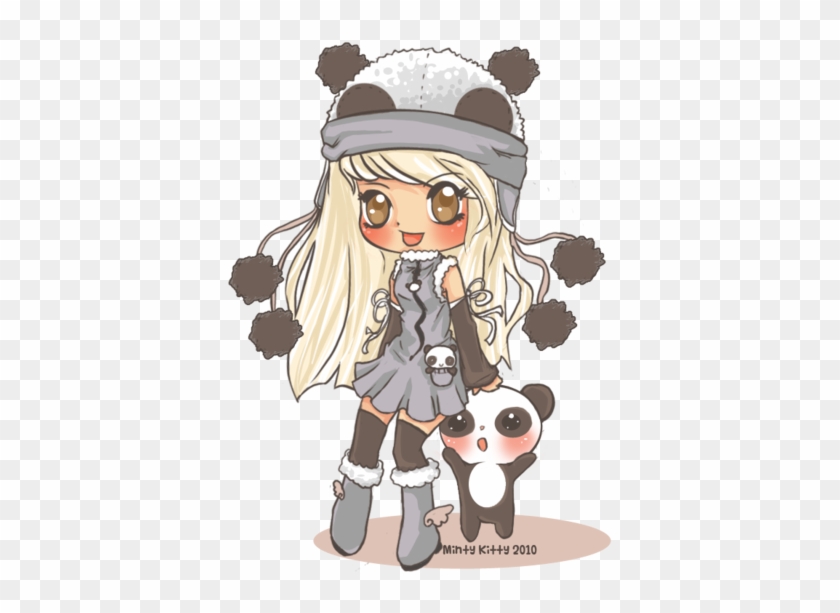 Brushes De Bonequinhas Kawaii - Anime Con Panditas #1209564