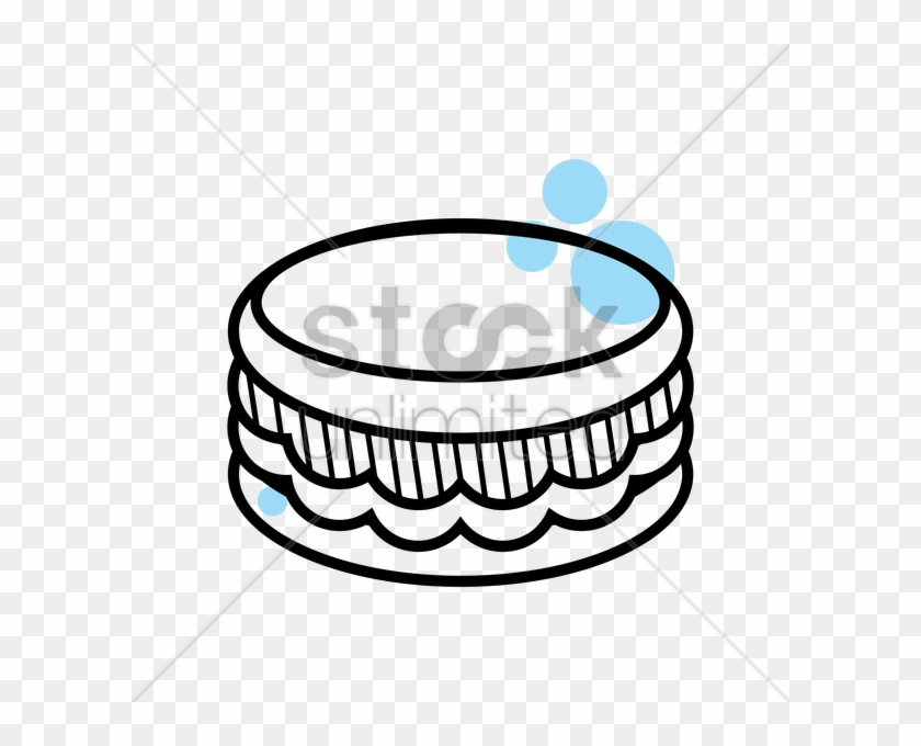 Macaron Clipart Black And White - Biberon Clipart #1209601