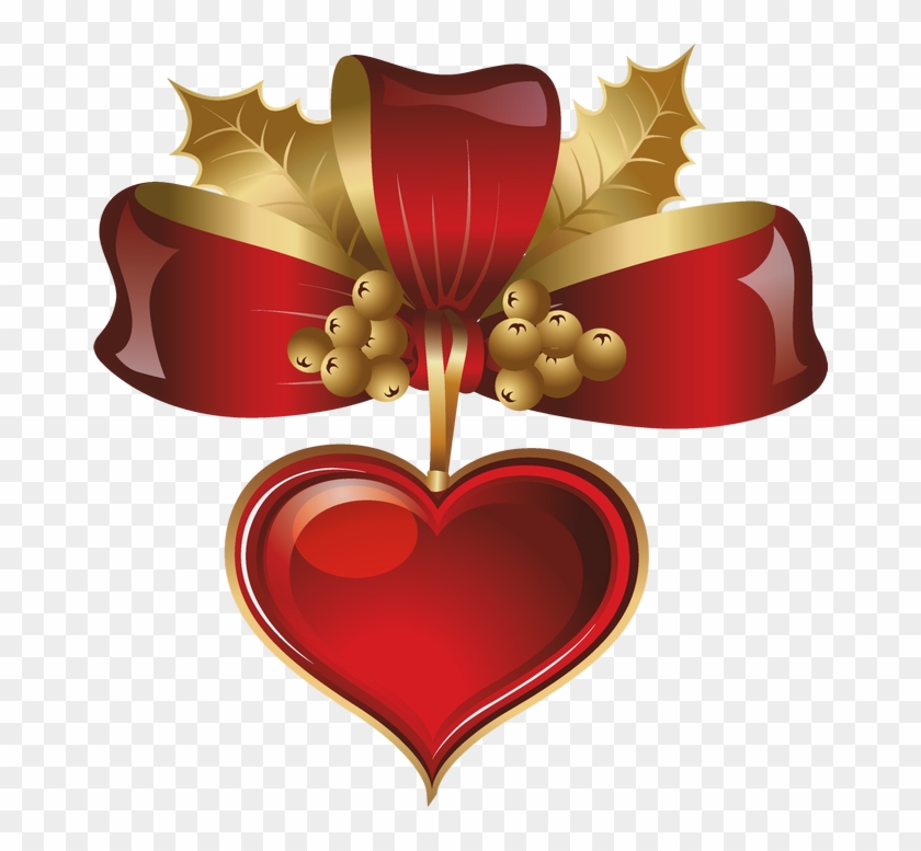 Яндекс - Фотки - Christmas Heart Clip Art #1209615