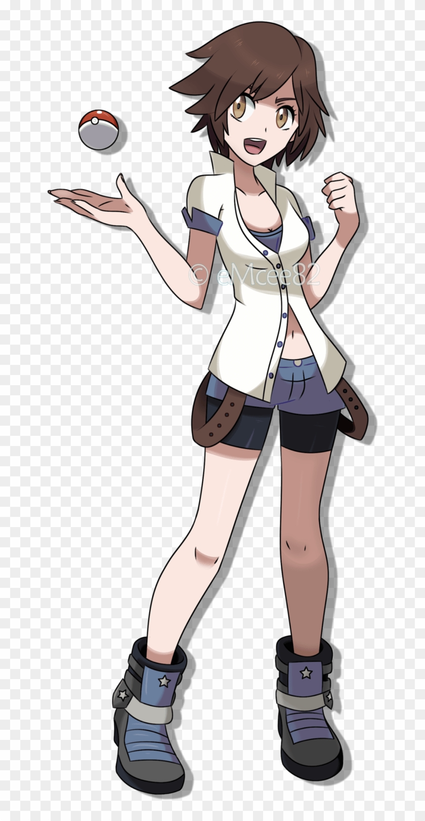 Female Pokemon Trainer.