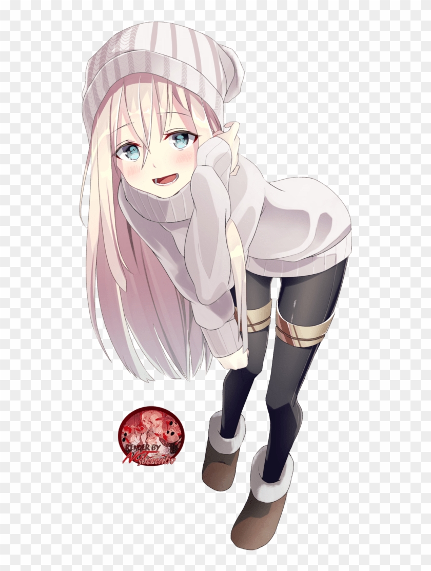 Winter Anime Girl Png Free Transparent Png Clipart Images Download