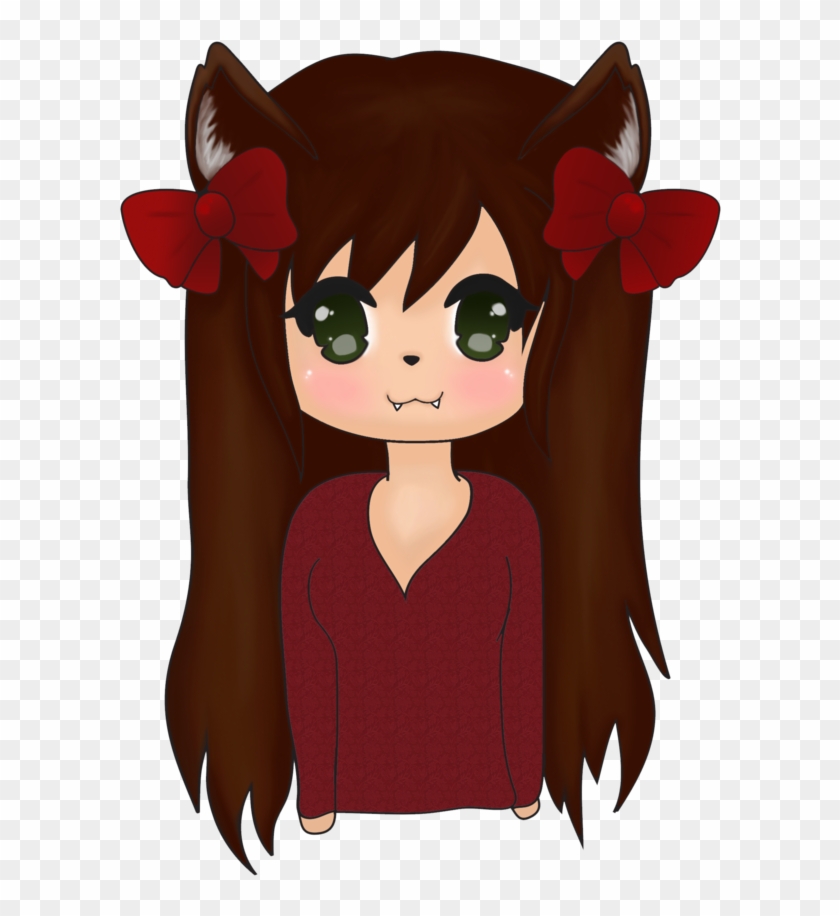 Fox Chibi Girl By Sammiechanx - Brown Haired Dog Girl Chibi #1209783