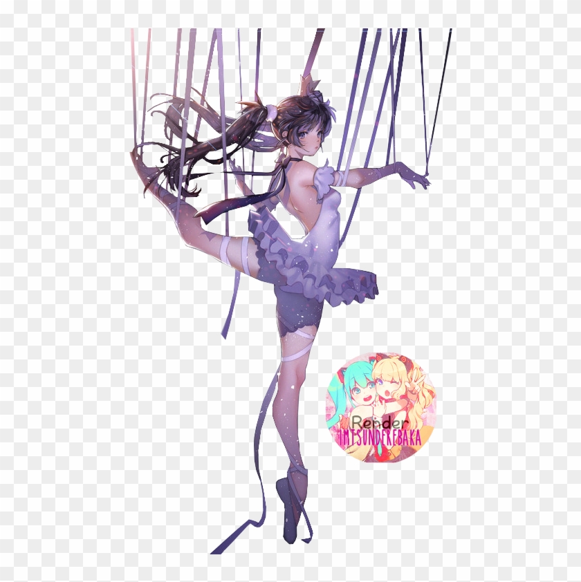 Girl Render - Anime Ballerina #1209892