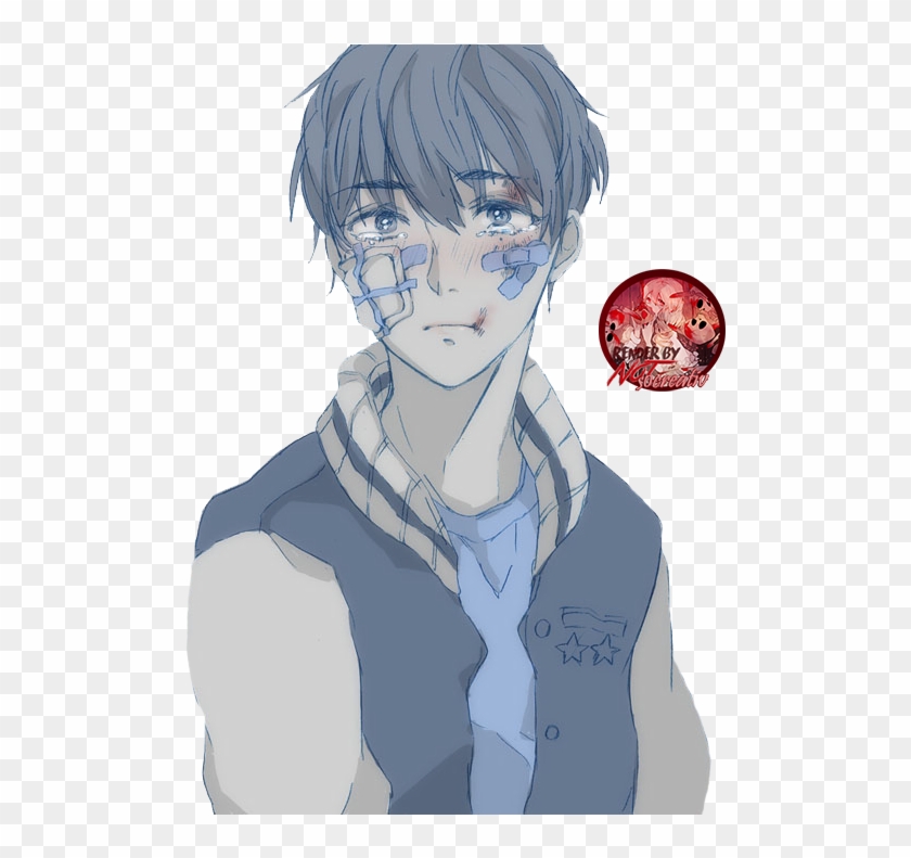 Faqquscarp 28 0 Anime Boy Render [odysseeey] By Notsocreativ - Anime Boy  Smile Crying - Free Transparent PNG Clipart Images Download