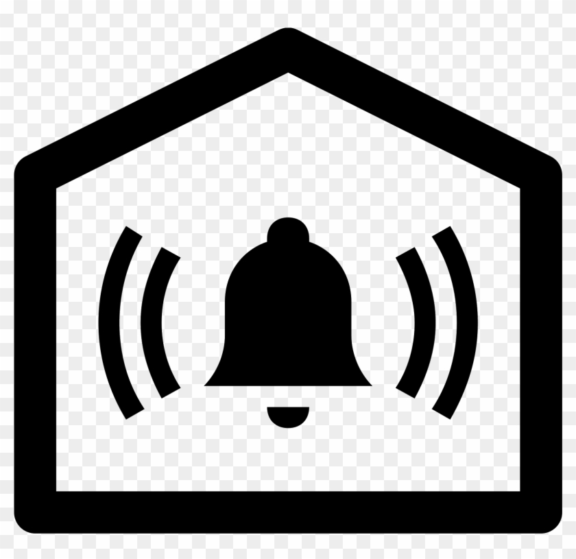 Home Alarm Icon - Alarm System Icon Png #1210017