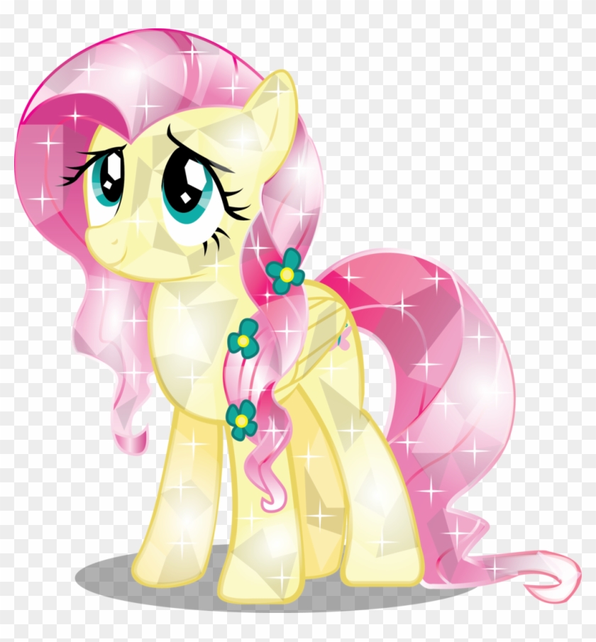 Fluttershy Crystal By Infinitewarlock Fluttershy Crystal - My Little Pony Crystal Fluttershy #1210050