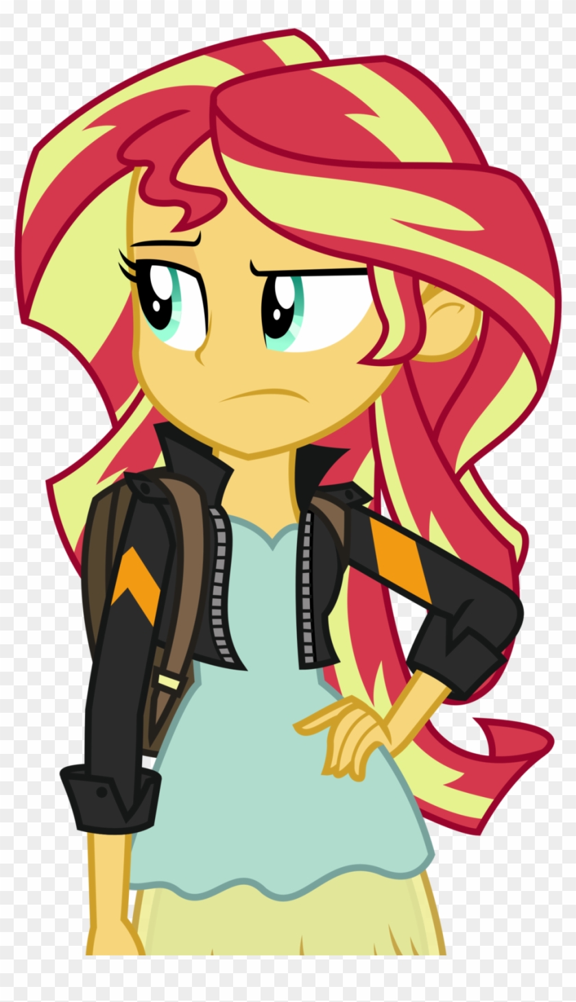 Equestria Girls Sunset Shimmer Vector By Icantunloveyou - My Little Pony Equestria Girls Digital Series Sunset #1210053