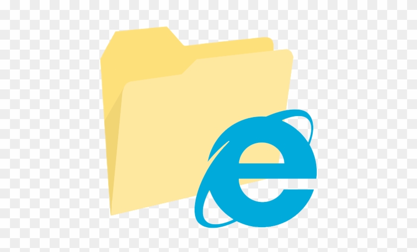 Modernxp 42 Folder Explorer Icon - Internet Explorer #1210080