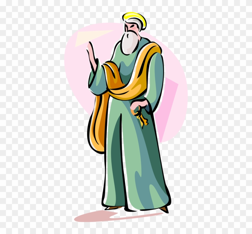 Vector Illustration Of Portuguese Religious Holiday - St Francis Of Assisi Clip #1210089