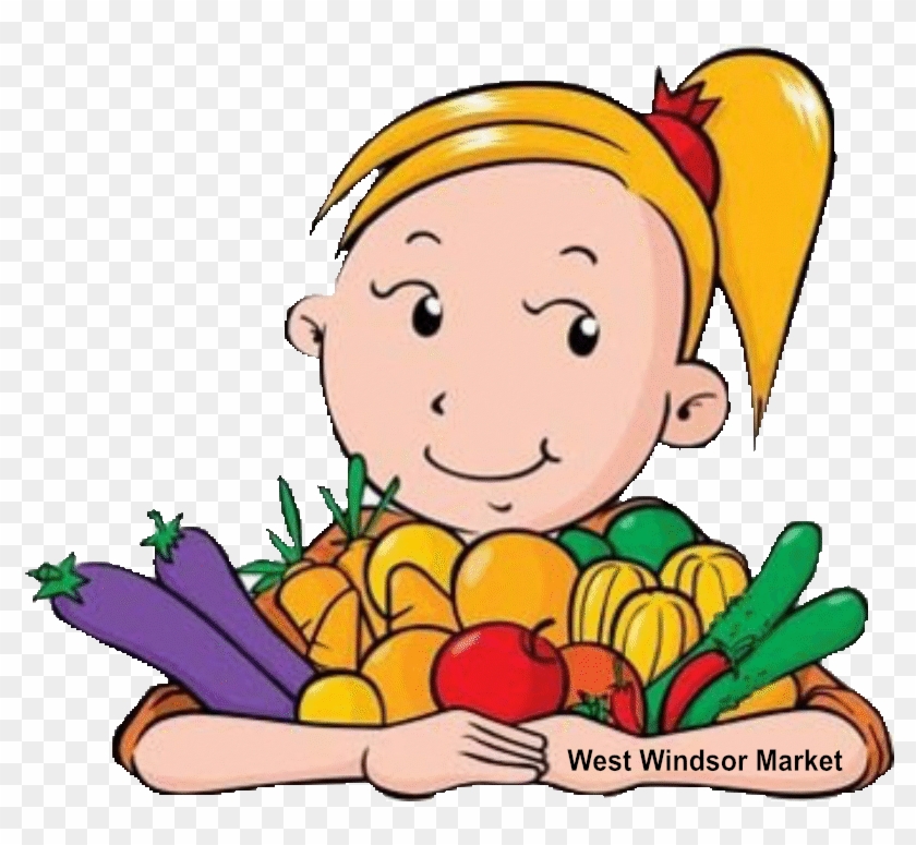 Farmers Market - Fruits And Vegetables Clip Art #1210181