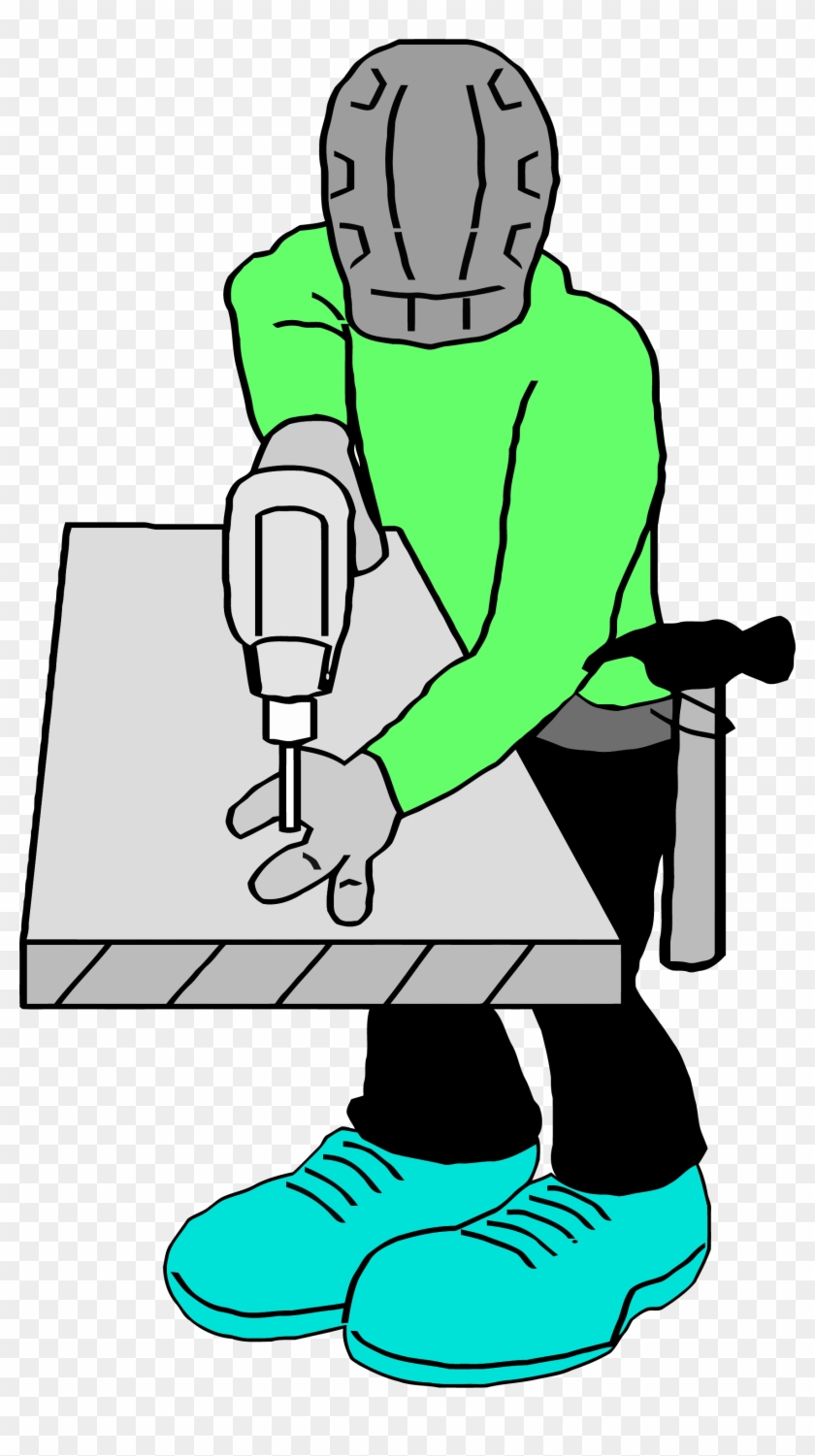 Carpenter Drill Clipart Png - Carpenter Clip Art #1210221