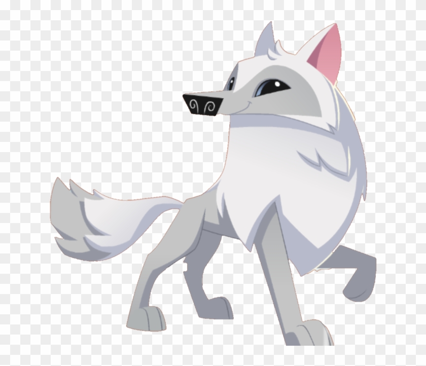 Animal Jam Snowflake Arctic Wolf - Free Transparent PNG Clipart Images  Download