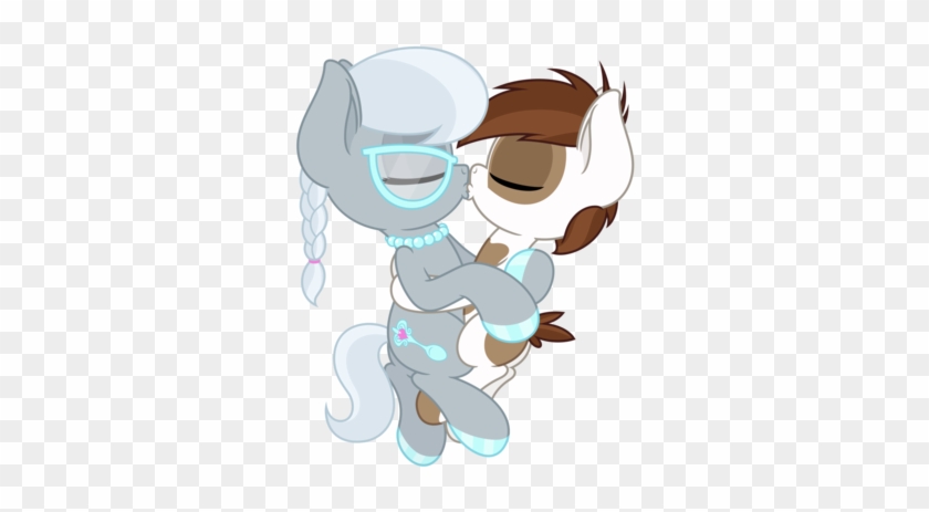 Anonymous Artist, Colt, Cuddling, Earth Pony, Female, - Cartoon #1210228