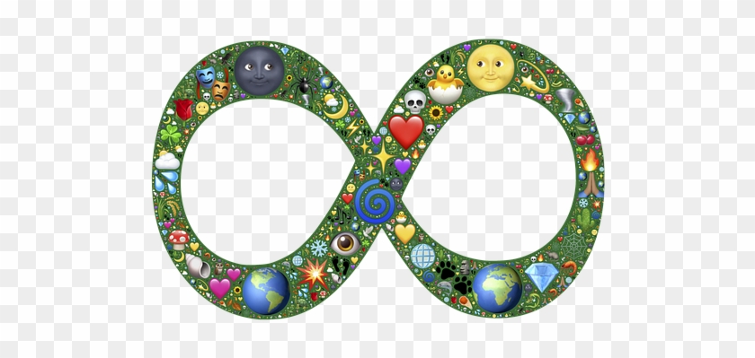 Infinity Emoji Creation Full Nature Symbol - Circle #1210275