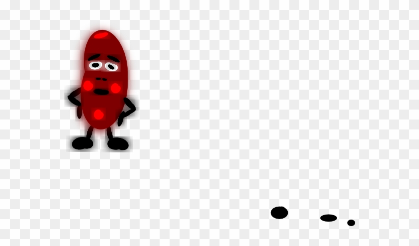 Red Bean Cartoon Svg Clip Arts 600 X 413 Px - Cartoon #1210334