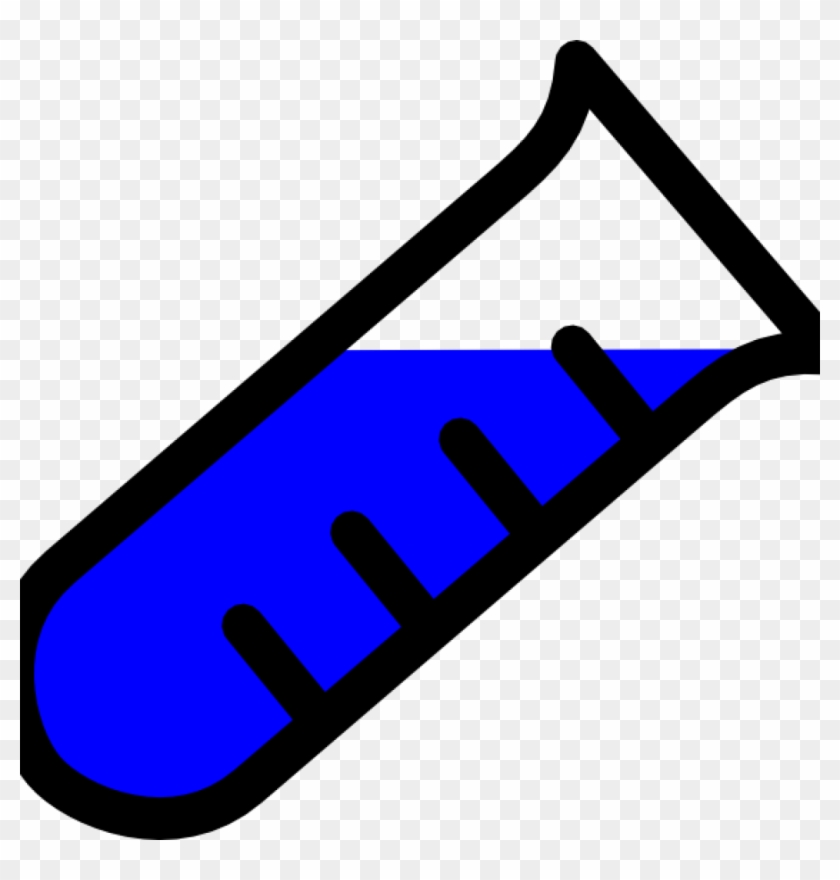 Test Tube Clipart Blue Test Tube Clip Art At Clker - Clip Art #1210419