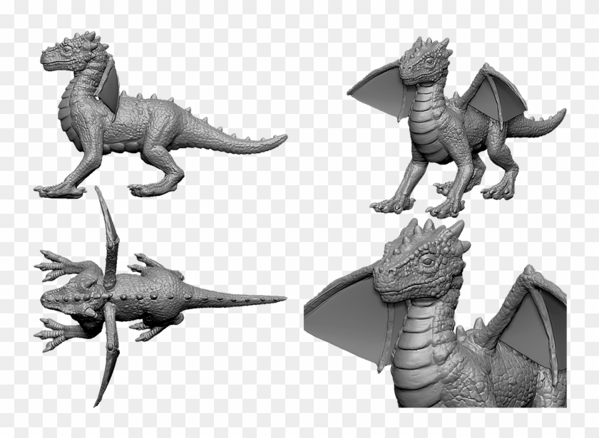 Dragon Model - Tyrannosaurus #1210462