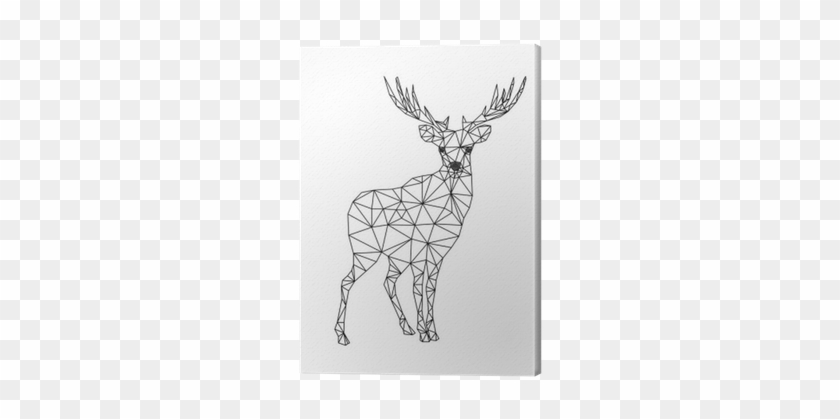 Low Poly Character Of Deer - Dibujos De Animales Con Lineas #1210757