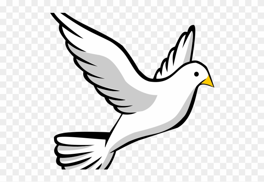 White Dove Clipart Pentecost - Transparent Background Dove Clipart #1210799