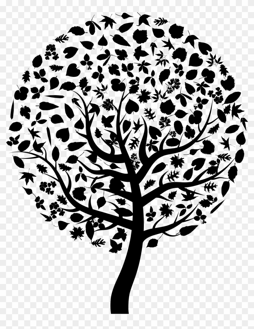Big Image - Transparent Tree Silhouette Png #1210885