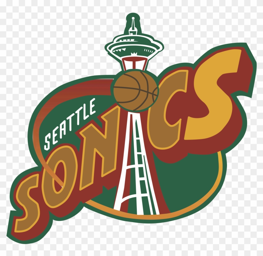 Seattle Supersonics Logo - Seattle Supersonics 1994 Logo #1210890