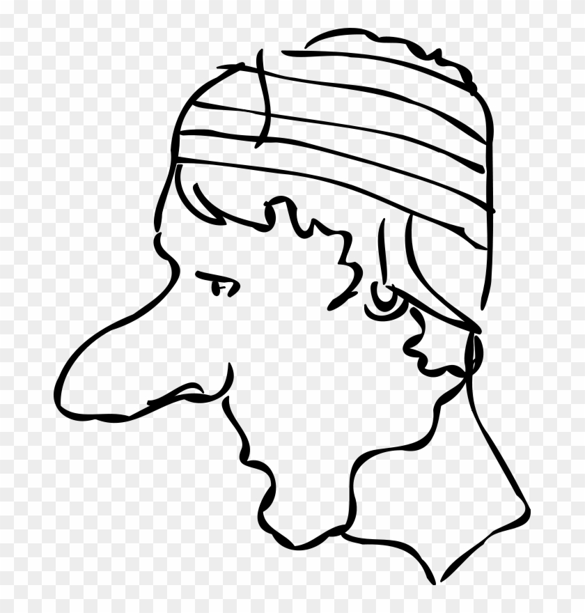 Bandage Clip Art Download - Bandaged Head In Art #1210928