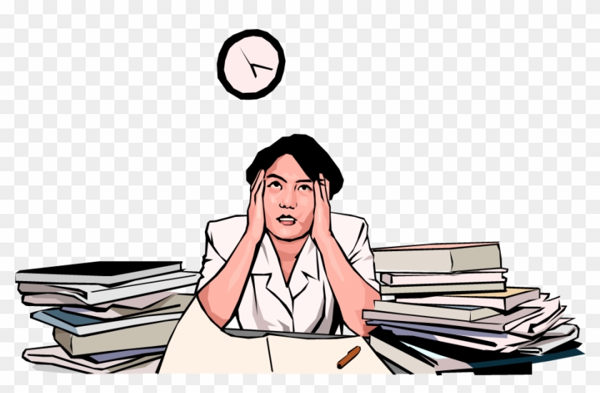 Procrastination - Deadline Clipart Png #1210991