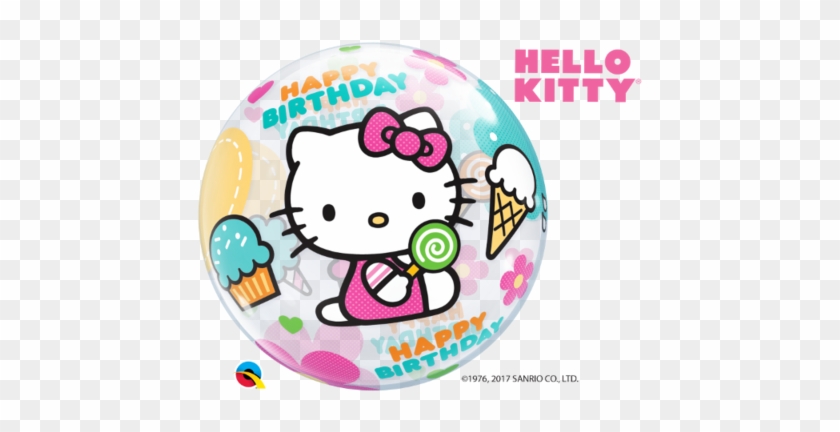 Hello Kitty Happy Birthday Bubble-1 Count, Bubble, - Hello Kitty Happy Birtdhay #1211023