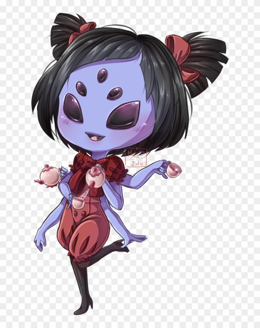 Chibi Muffet By Meg-marmite - Undertale Muffet Chibi #1211095