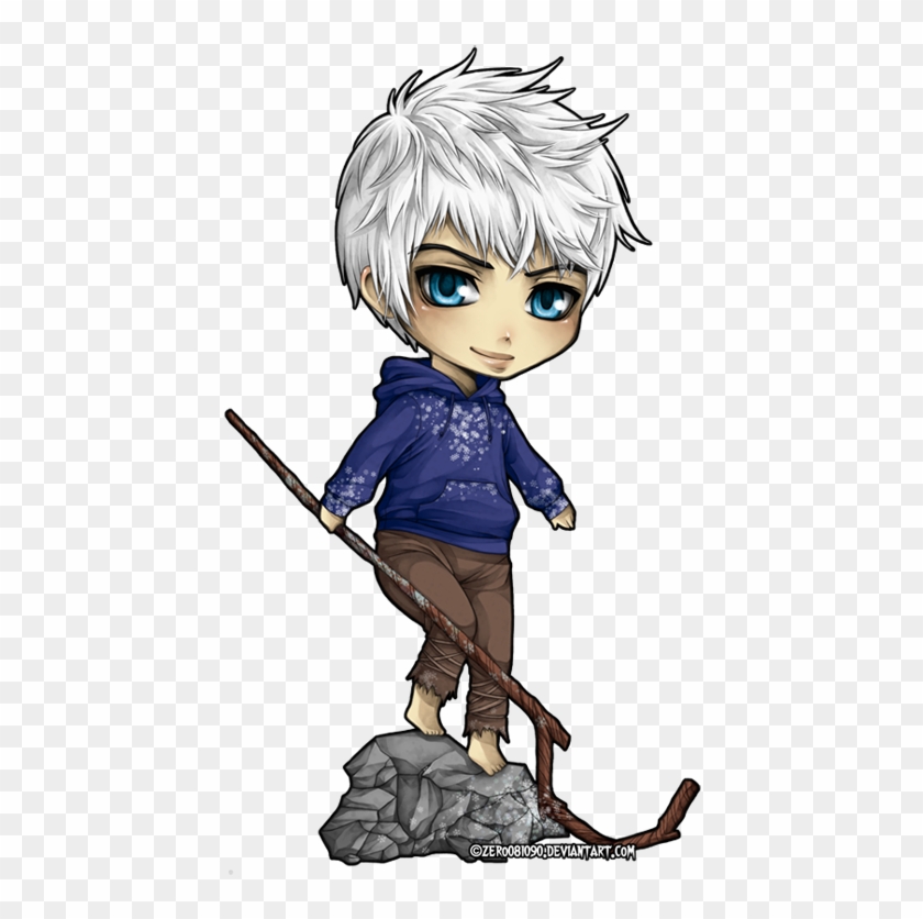 Jack Frost Chibi By Zero0810 On Deviantart - Cartoon #1211109