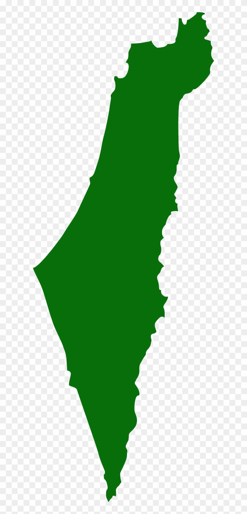 Click - Map Of Israel #1211174