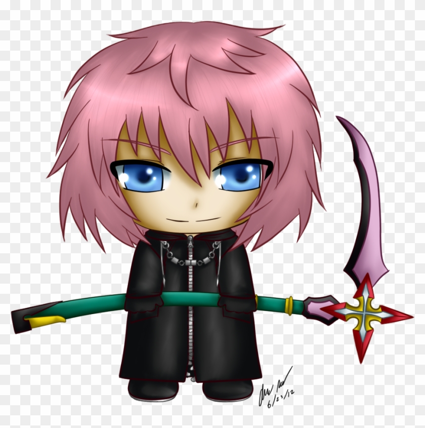 Chibi Marluxia By Wonderland Cupcake Chibi Marluxia - Cartoon #1211196