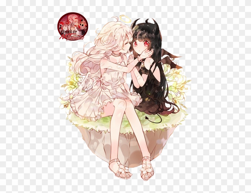 Angel And Demon Render By Notsocreativ - Anime Render Angel And Demon - Free Transparent PNG Clipart Images Download Angel And Demon Render By Notsocreativ - Anime Render Angel And Demon - Free Transparent PNG Clipart Images Download