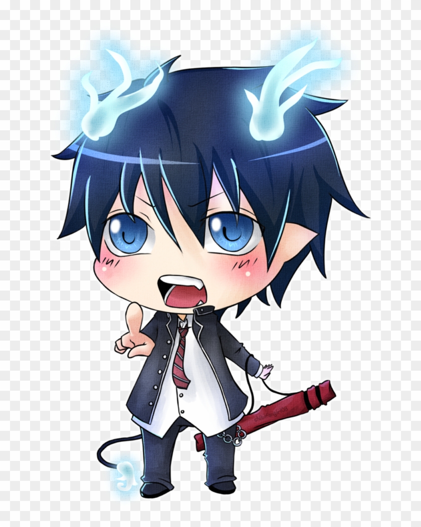 Chibi Rin By Meicchaaan - Ao No Exorcist Rin Okumura Chibi #1211222