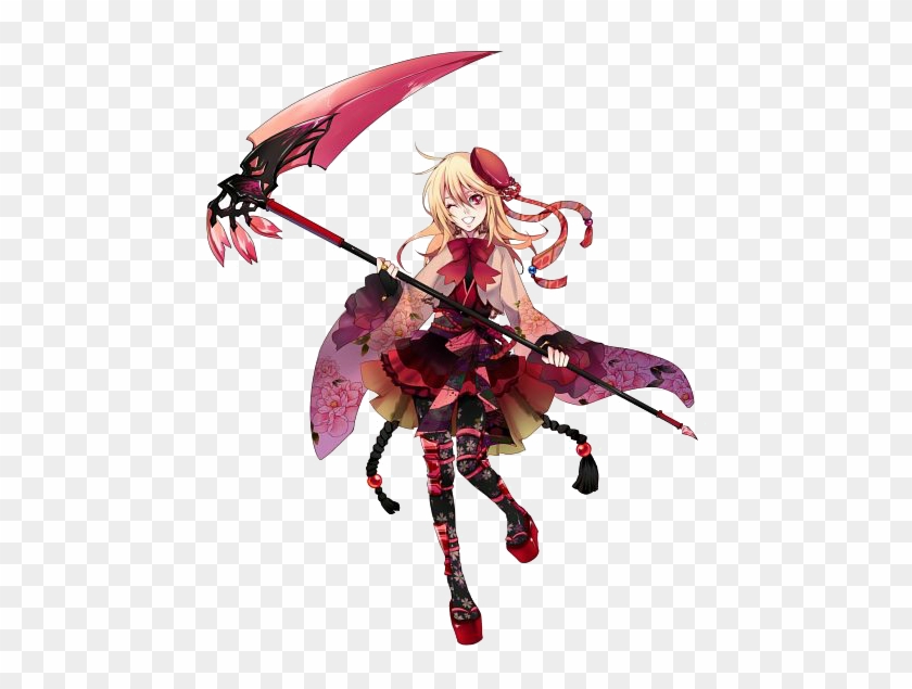 Free Anime Demon Girl With Scythe Anime Girl With Scythe Render Free Transparent Png Clipart Images Download - cute anime demon girl roblox