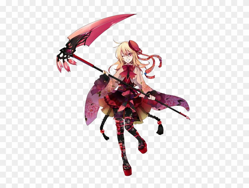 Free Anime Demon Girl With Scythe - Anime Girl With Scythe Render #1211256