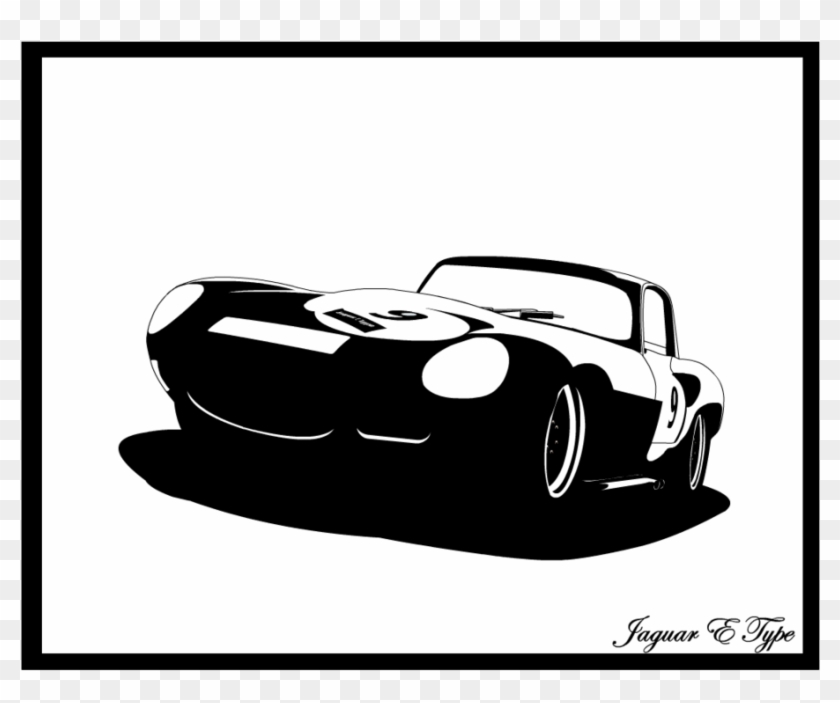 Jaguar E Type By Ijikana - E Type Jaguar Vector #1211278