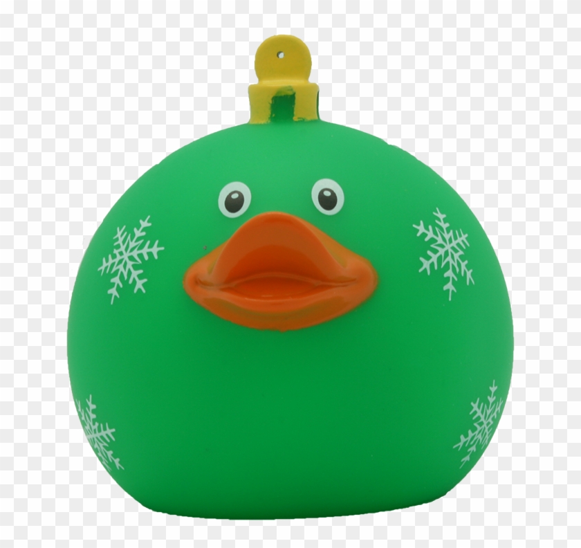 Green Xmasball Rubber Duck By Lilalu - Rubber Duck Christmas #1211286
