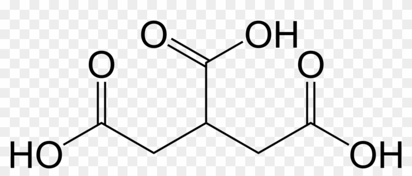 Citric Acid Molecular Structure #1211405