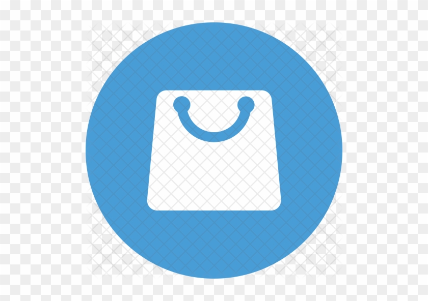 Shopping Bag Icon - Portrait Of A Man #1211481