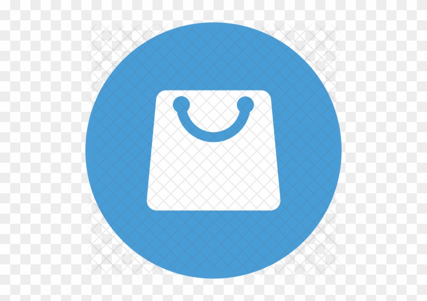 Shopping Bag Icon - Portrait Of A Man #1211481