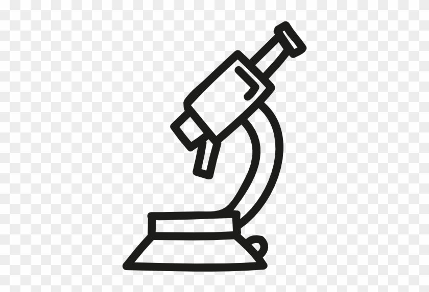 Microscope Icon - Como Dibujar Un Microscopio - Free Transparent PNG  Clipart Images Download