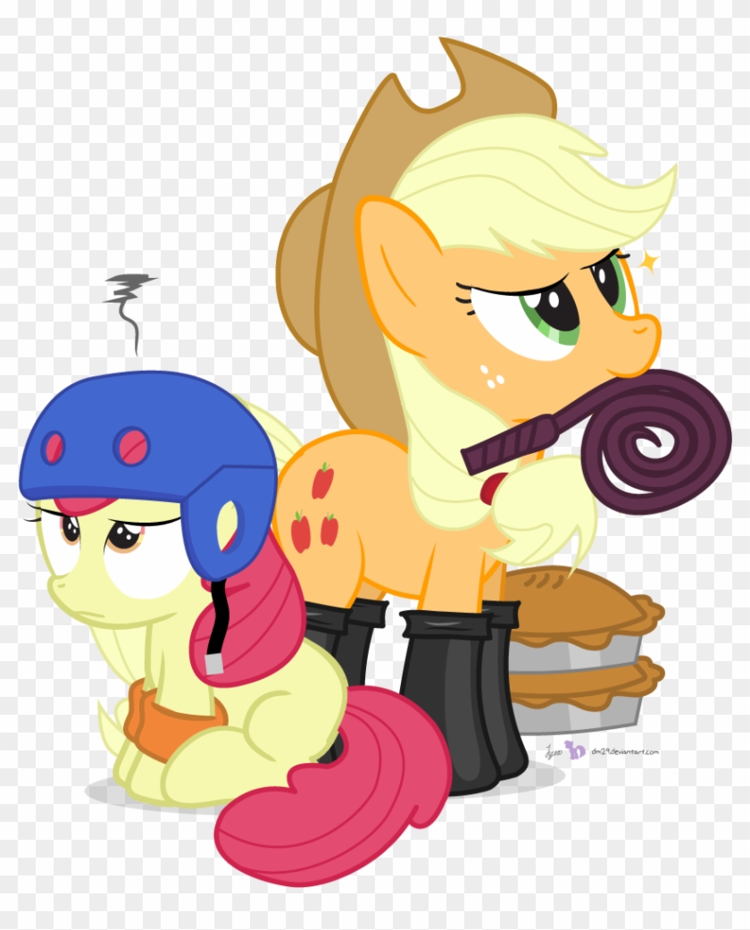 Apple Bloom, Applejack, Artist - Cartoon #1211608