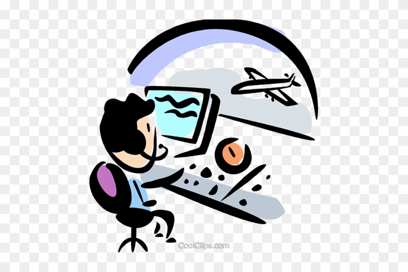 Traffic Clipart Traffic Controller - Air Traffic Controller Vector #1211636