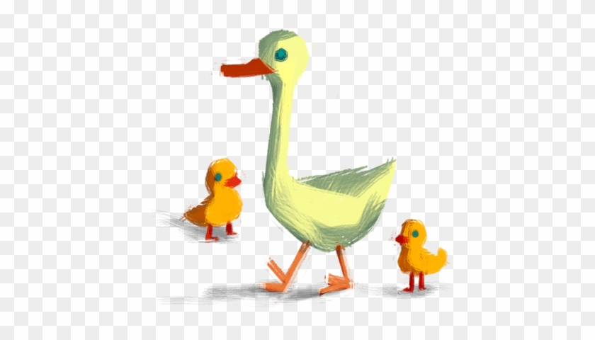 Ducks In Children's Book - Duck #1211694
