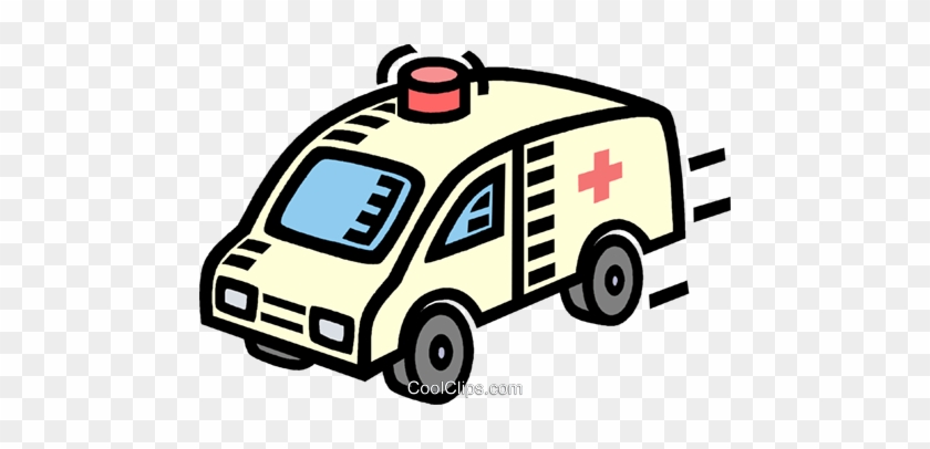 Ambulance Royalty Free Vector Clip Art Illustration - Ambulance Royalty Free Vector Clip Art Illustration #1211706
