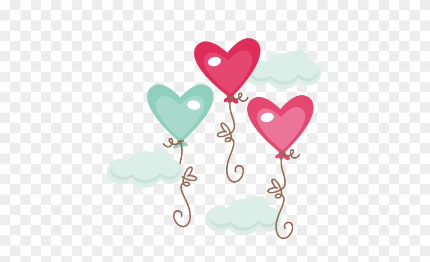 Heart Balloons Svg Cutting Files Heart Balloons Svg - Clip Art #1211718